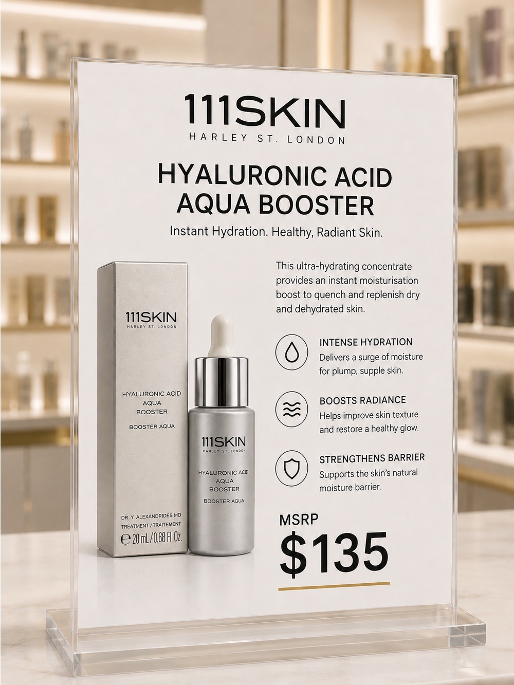 111SKIN Hyaluronic Acid Aqua Booster - Hydrating Serum